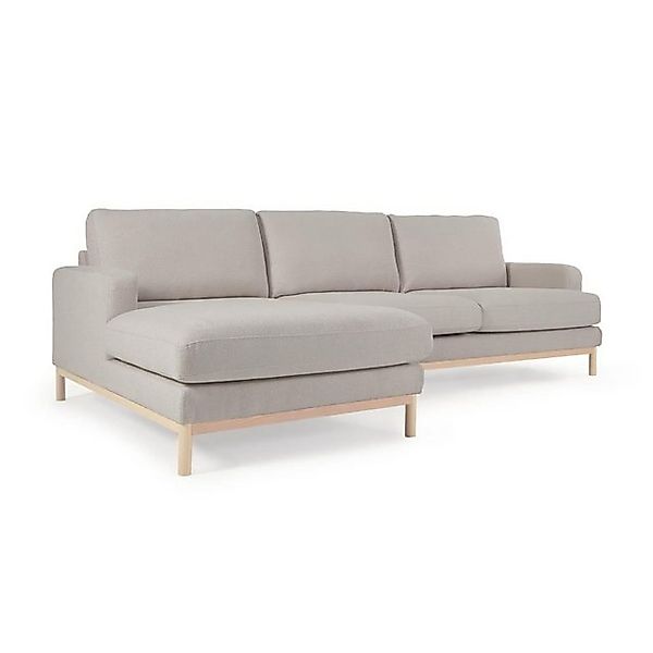 Natur24 Sofa 3-Sitzer Sofa Mihaela 264 x 88 x 154 cm Boucle Chaiselongue Li günstig online kaufen