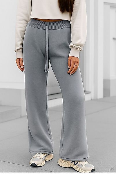 Worldclassca Strickhose WORLDCLASSCA Damen Strick Hose Oversize Jogger Loun günstig online kaufen