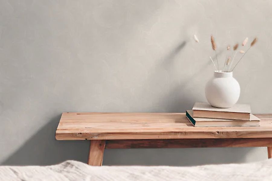 A.S. Création Vliestapete »mit kreisförmigem Muster Akzentwände« matt struk günstig online kaufen