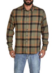 DENIMFY Flanellhemd Herren langarm Kariert Regular Fit DFDean günstig online kaufen