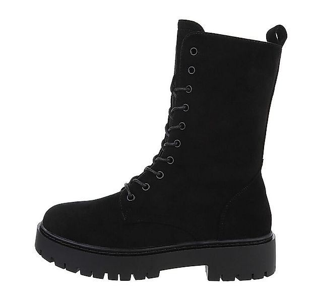 Ital-Design Damen Schnürschuhe Freizeit Schnürstiefelette (84338332) Blocka günstig online kaufen
