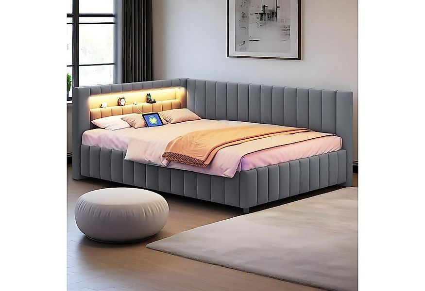 MODFU Polsterbett Daybett Tagesbett Polsterbett Doppelbett Kinderbett Gäste günstig online kaufen