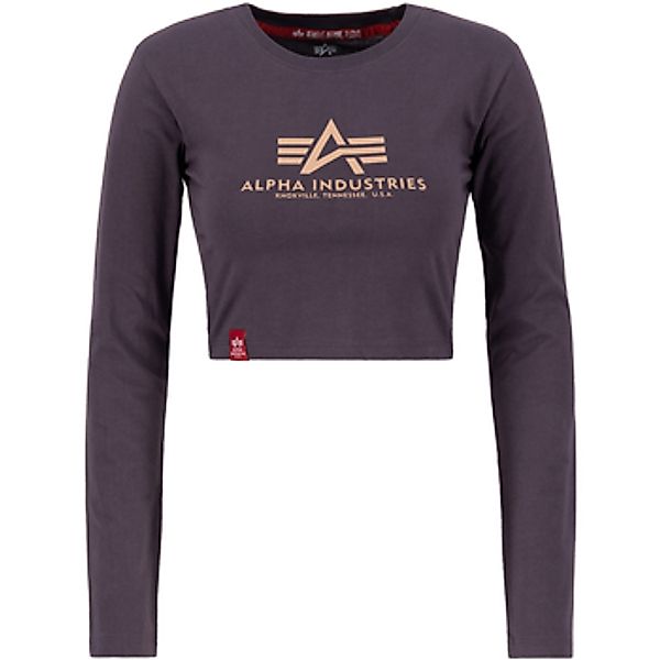 Alpha Industries Sweater Basic Cropped Longsleeve W günstig online kaufen
