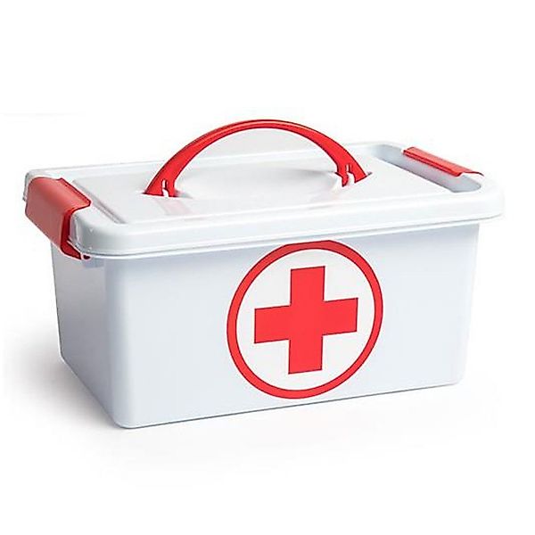 Sanixa Aufbewahrungsbox Medizinbox Weiß 4 Liter günstig online kaufen
