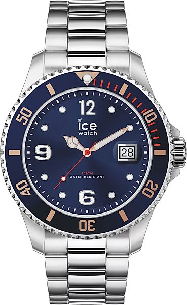 Ice Watch ICE steel - Manhattan blue - L 017666 Herrenuhr günstig online kaufen