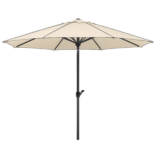 Schneider Marktschirm Adria Ø 300 cm Natur mit Knickfunktion günstig online kaufen