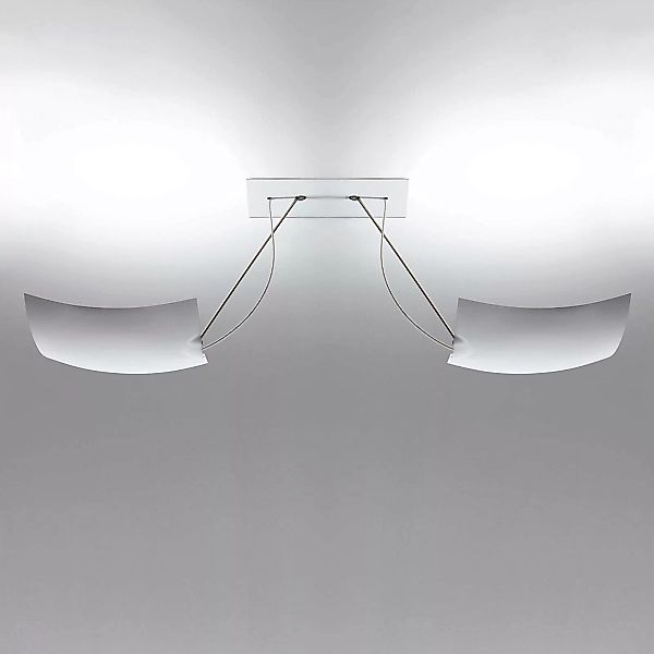 Ingo Maurer - 2 x 18x18 LED Decken-/Wandleuchte - weiß/1600 lm/3000 K/CRI 9 günstig online kaufen