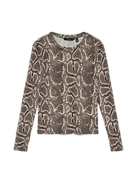 Vero Moda Langarmshirt VMLOVA LS MESH günstig online kaufen