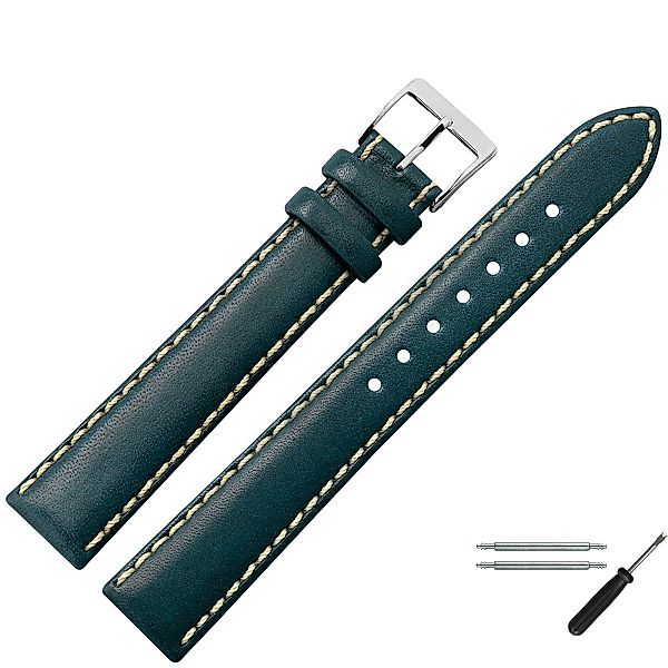 MARBURGER Uhrenarmband 20mm Leder XL Extra günstig online kaufen