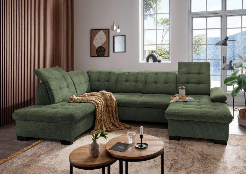 Myhomelando Wohnlandschaft Atlanta, mit Schlaffunktion günstig online kaufen