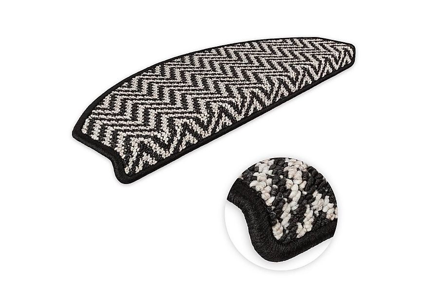 Metzker® Stufenmatte Stufenmatten Amsterdam, halbrund, Höhe: 6 mm, 15 Stück günstig online kaufen