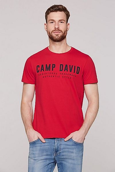 CAMP DAVID Rundhalsshirt aus Baumwolle günstig online kaufen