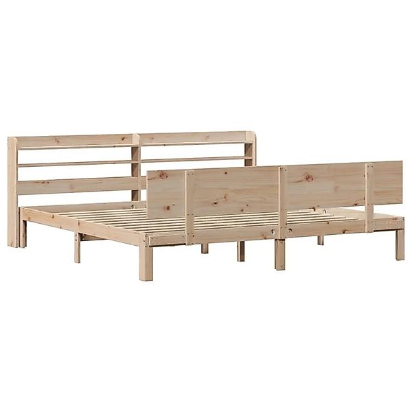 vidaXL Bettgestell mit Kopfteil ohne Matratze 200x200 cm 3306835 günstig online kaufen