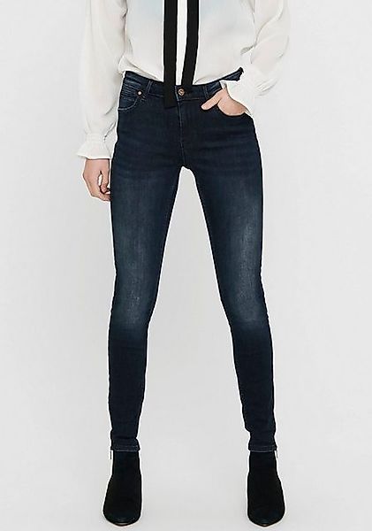 ONLY Skinny-fit-Jeans ONLKENDELL LIFE REG SK ANKLE mit Zipper am Saum günstig online kaufen