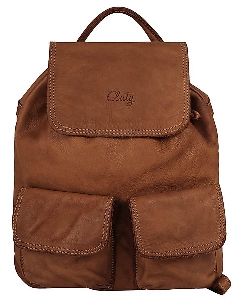Cluty Cityrucksack, echt Leder, Made in günstig online kaufen