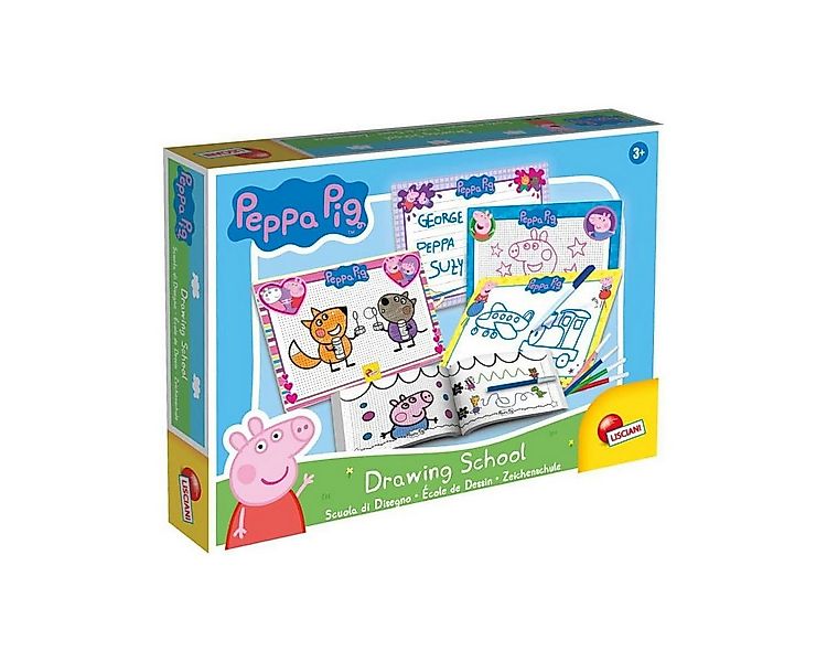 Lisciani Kreativset Peppa Wutz Zeichenschule Malset Schreibtafeln zeichnen günstig online kaufen