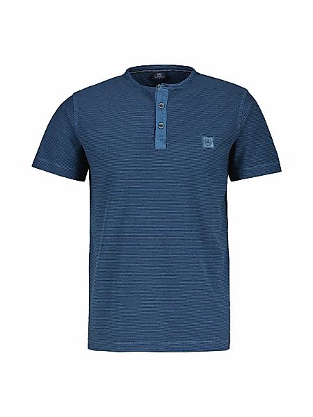 LERROS Henleyshirt "Serafino mit abgesetzter Knopfleiste" günstig online kaufen