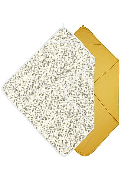 Meyco Baby Kapuzenhandtuch Cheetah, Uni Honey günstig online kaufen
