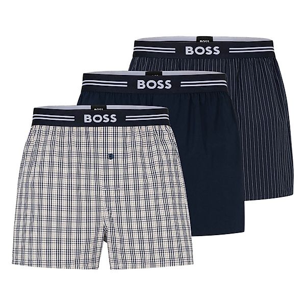 BOSS Boxershorts Herren Web-Boxershorts 3er Pack günstig online kaufen
