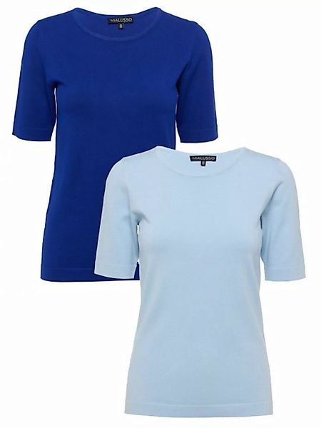 MIALUSSO Kurzarmpullover T-Shirt (2er-Set, 2-tlg) im 2er-Pack günstig online kaufen