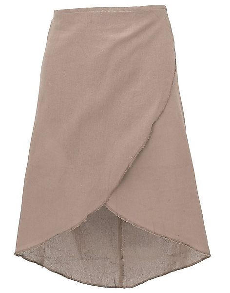 Guru-Shop Minirock Psytrance Goa Wickelrock, Minirock - taupe alternative B günstig online kaufen