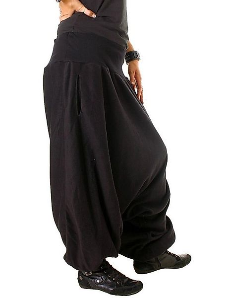 Vishes Fleecehose Haremshose aus Fleece Einheitsgröße/Lange Größe Pumhose, günstig online kaufen