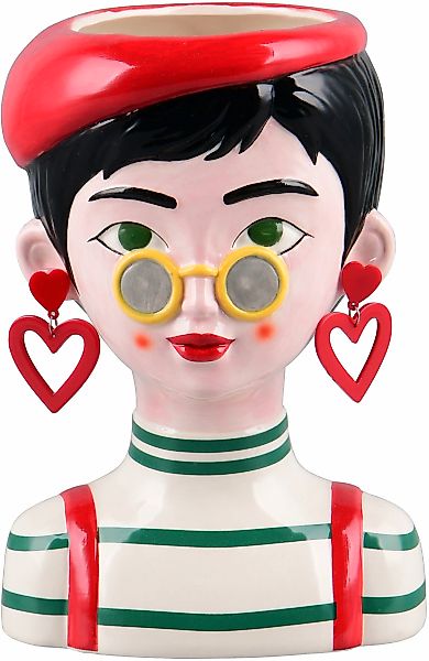 MIRRORS AND MORE Dekovase "MARGA" Bunte Dekovase in auffälliger Form günstig online kaufen