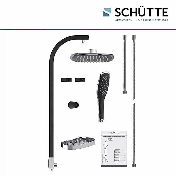 Schütte Brausegarnitur MADAGASKAR, Höhe 123 cm, günstig online kaufen