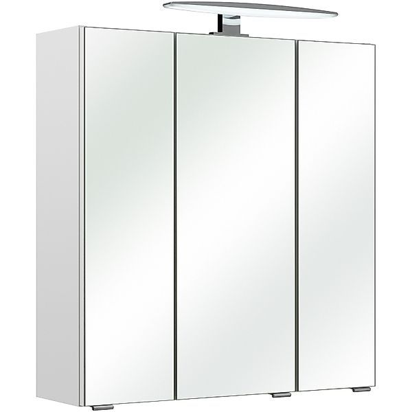 Saphir Spiegelschrank "Quickset 953 Badschrank, 3 Spiegeltüren, 3 Einlegebö günstig online kaufen