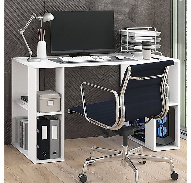 Vicco Schreibtisch Arian, Weiß, 130 x 60 cm (1-St) günstig online kaufen
