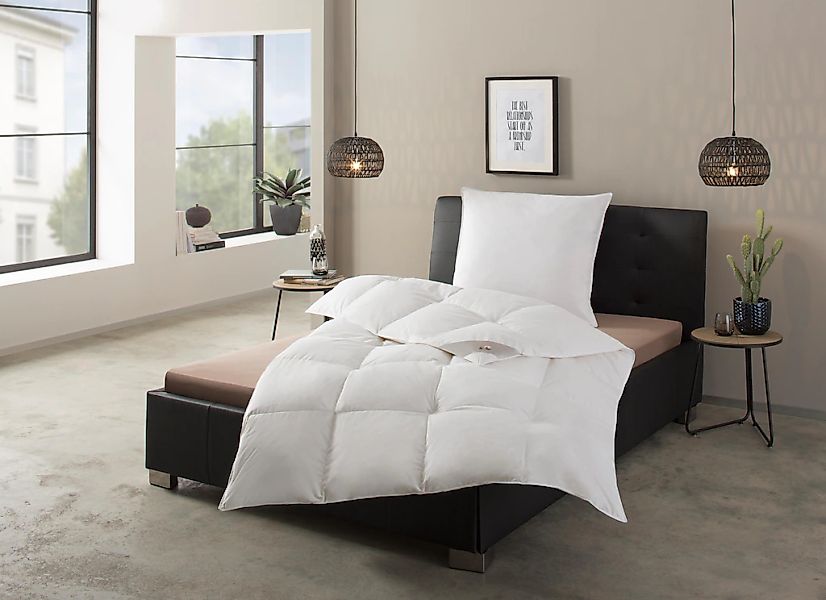 RIBECO Federbettdecke "Laram, Bettdecken für Sommer oder Winter, Made in Ge günstig online kaufen