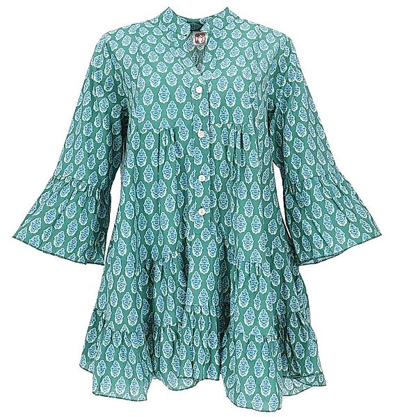 Guru-Shop Midikleid Luftiges Boho Minikleid, plus size Maxitunika,.. altern günstig online kaufen