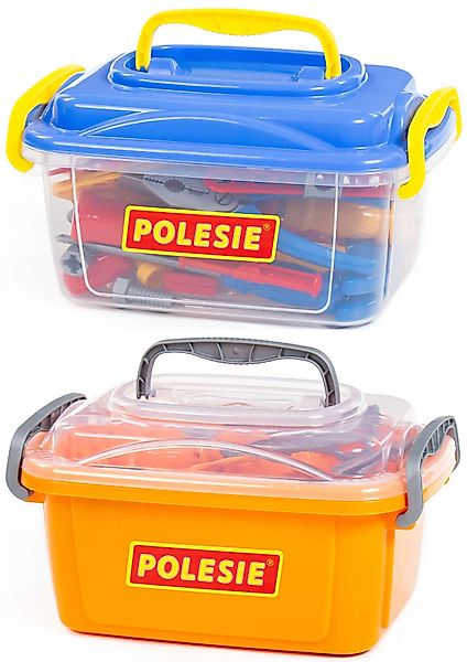 Polesie Kinder-Werkzeug-Set Werkzeugbox 57-tlg Werkzeug Nr. günstig online kaufen