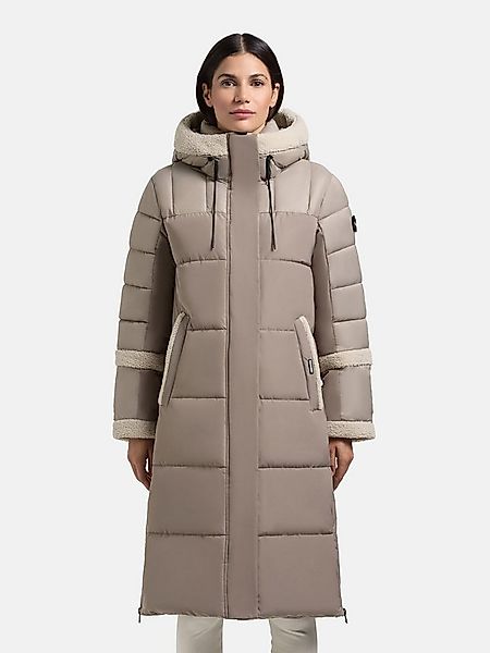 khujo Steppmantel Desna2 Langer gesteppter Damen Mantel mit zahlreichen Fea günstig online kaufen