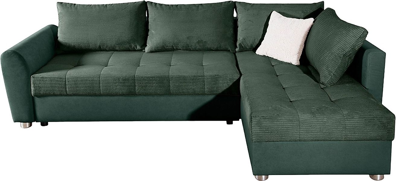 COLLECTION AB Ecksofa »JANA XL-Sofa L-Form« inkl. Bettfunktion, Bettkasten günstig online kaufen