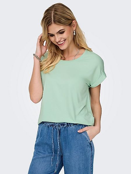 ONLY T-Shirt ONLMOSTER – Kurzarmshirt mit Aufschlag und klassischem Look un günstig online kaufen