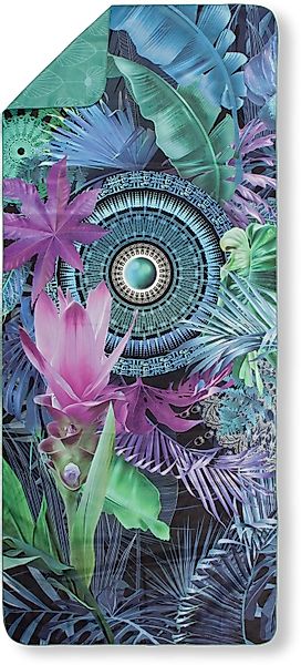 hip Strandtuch »Zehra«, (1 St., Strandtuch 75 x 180 cm), Baumwolle, Velours günstig online kaufen