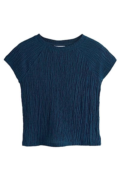 Next T-Shirt Strukturiertes Top mit kurzen günstig online kaufen