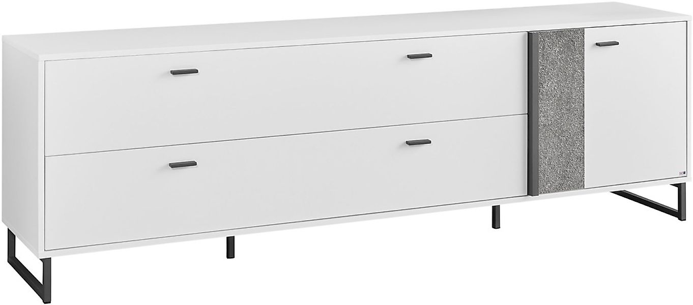 set one by Musterring TV-Schrank "Deltona", inkl. LED-Beleuchtung, Metallku günstig online kaufen