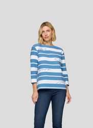 Rabe 3/4-Arm-Shirt Sommershirt mit Streifen und günstig online kaufen