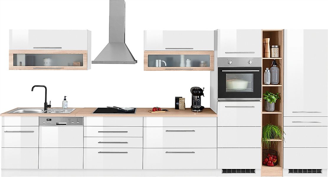 KOCHSTATION Küchenzeile KS-Wien, Breite 440 cm, günstig online kaufen