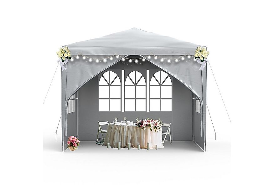 FIVMEN Pavillon Partyzelt Festzelt Bierzelt Gartenzelt Outdoor Gartenpavill günstig online kaufen