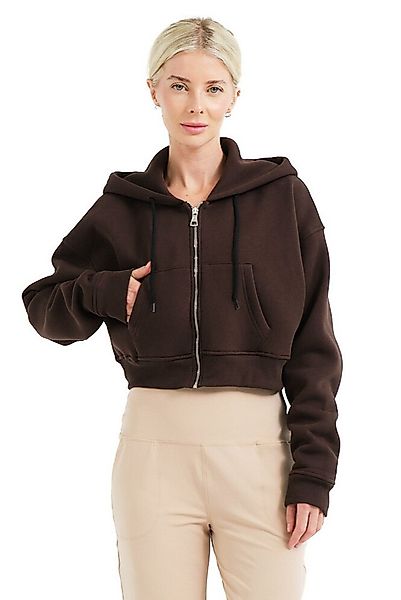 JUSTEVER Kapuzenpullover Crop Hoodie Damen-Sweatshirt günstig online kaufen