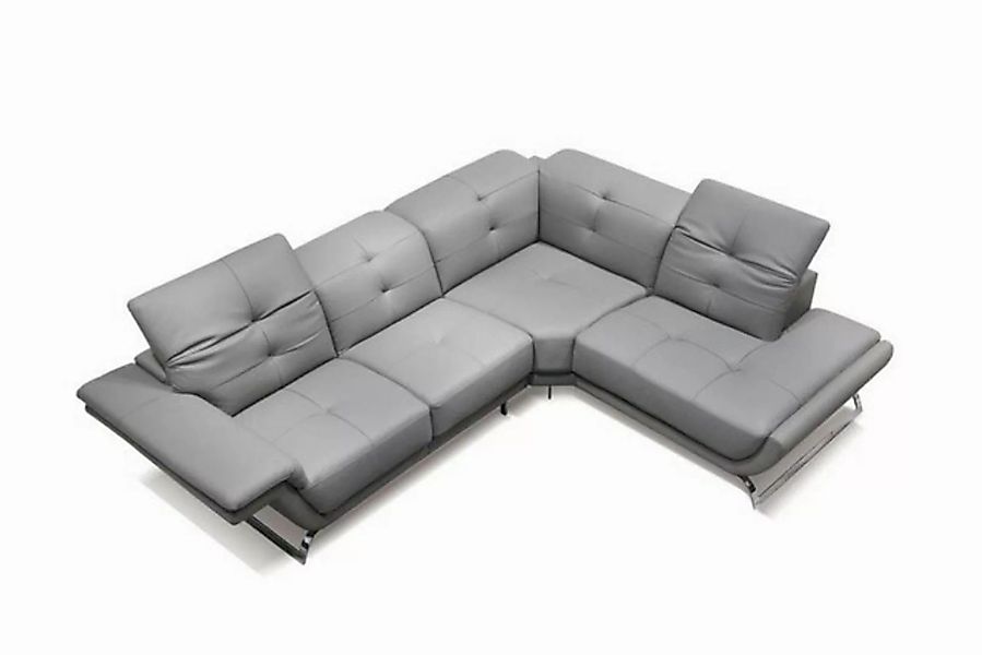 JVmoebel Ecksofa Multifunktion Couch Ecksofa Medien TV Sofa Couch Ledersofa günstig online kaufen