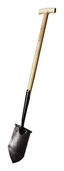 Krumpholz Spaten, Spitzspaten geschmiedet mit Stiel günstig online kaufen