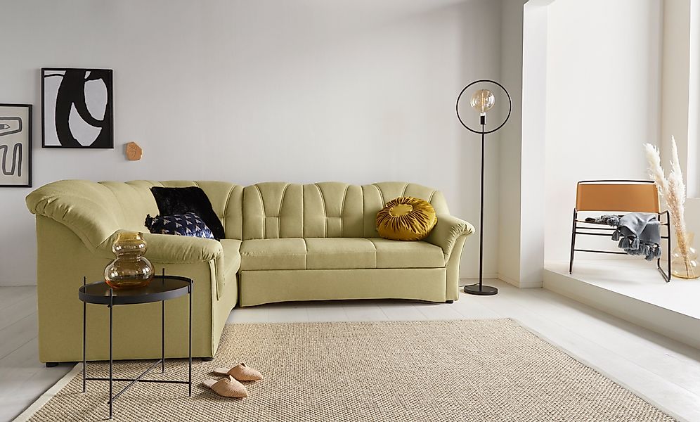 DOMO collection Ecksofa Papenburg B/T/H: 242/190/84 günstig online kaufen