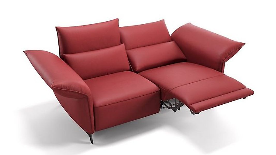 Sofanella 2-Sitzer Leder CUNEO, Relaxsofa, Designsofa, Designer Couch, Ital günstig online kaufen