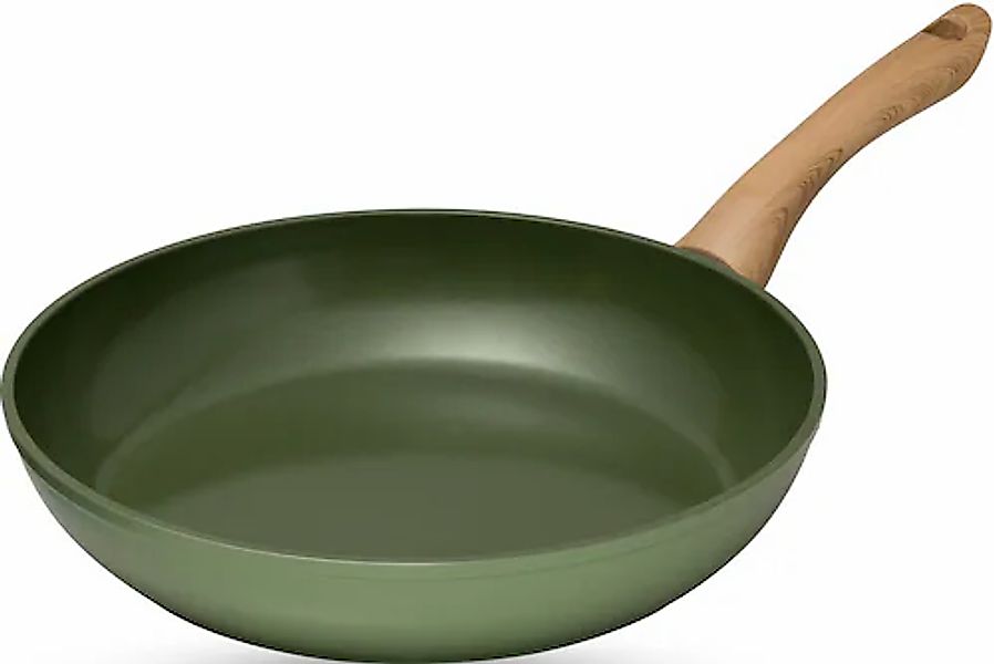 JUST VEGAN Bratpfanne »CeraVegan«, Aluminium, (1 tlg.), Pflanzliche Keramik günstig online kaufen