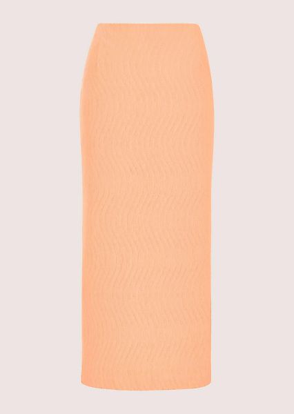 MADELEINE Midirock "Jerseyrock Sommerrock mit Wellenstruktur" Wellenstruktu günstig online kaufen