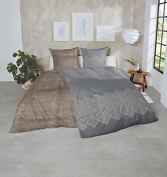 Primera Bettwäsche Feinbiber-Bettwäsche, Mako-Satin, 1 teilig, günstig online kaufen